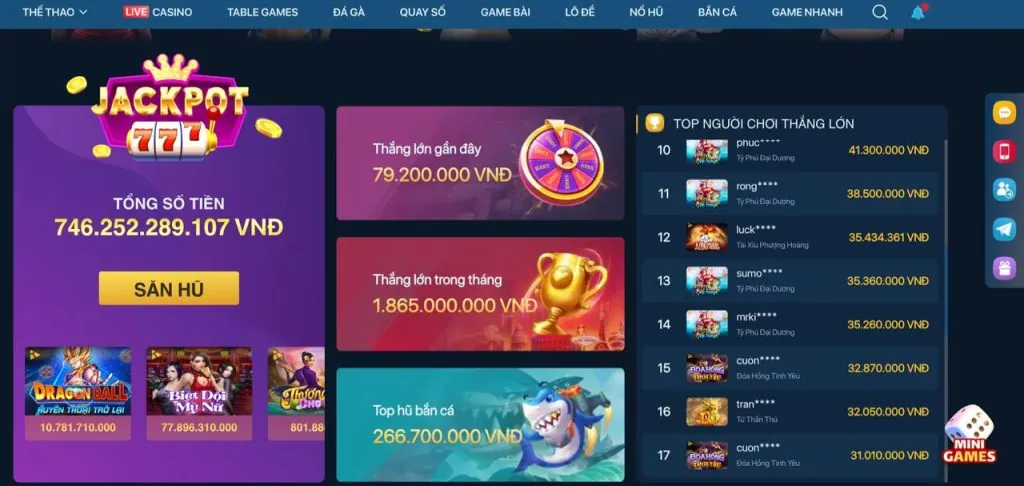 Chương Trình Hoàn Trả Thể Thao & Casino
